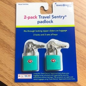 2 pack luggage locks